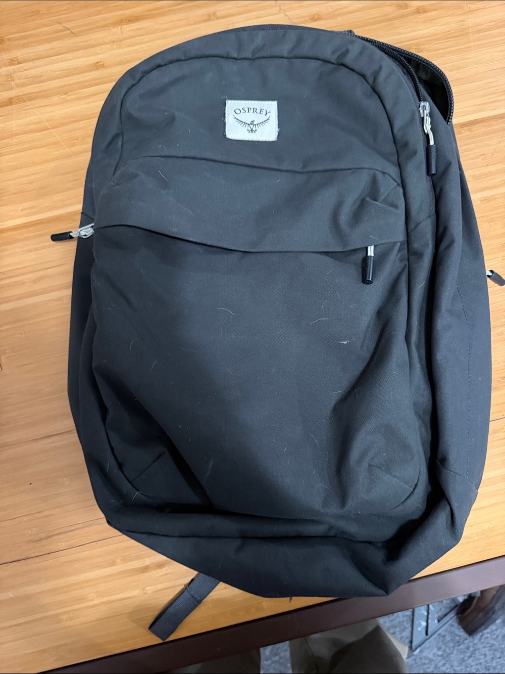 OSPREY Black Durable Daypack Backpack